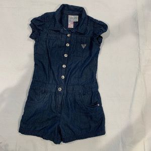Guess girls romper size 8 👑